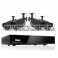 4CH H.264 DVR & 4 CMOS 480TVL 30ft Night Vision Weatherproof Security Cameras and No Hard Drive 